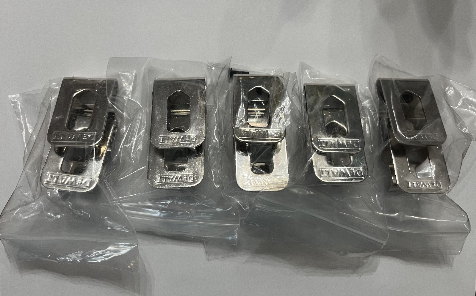 10 New Dewalt OEM N268241 20V Belt Clips Hooks for Nearly all 20V Dewalt Tools
