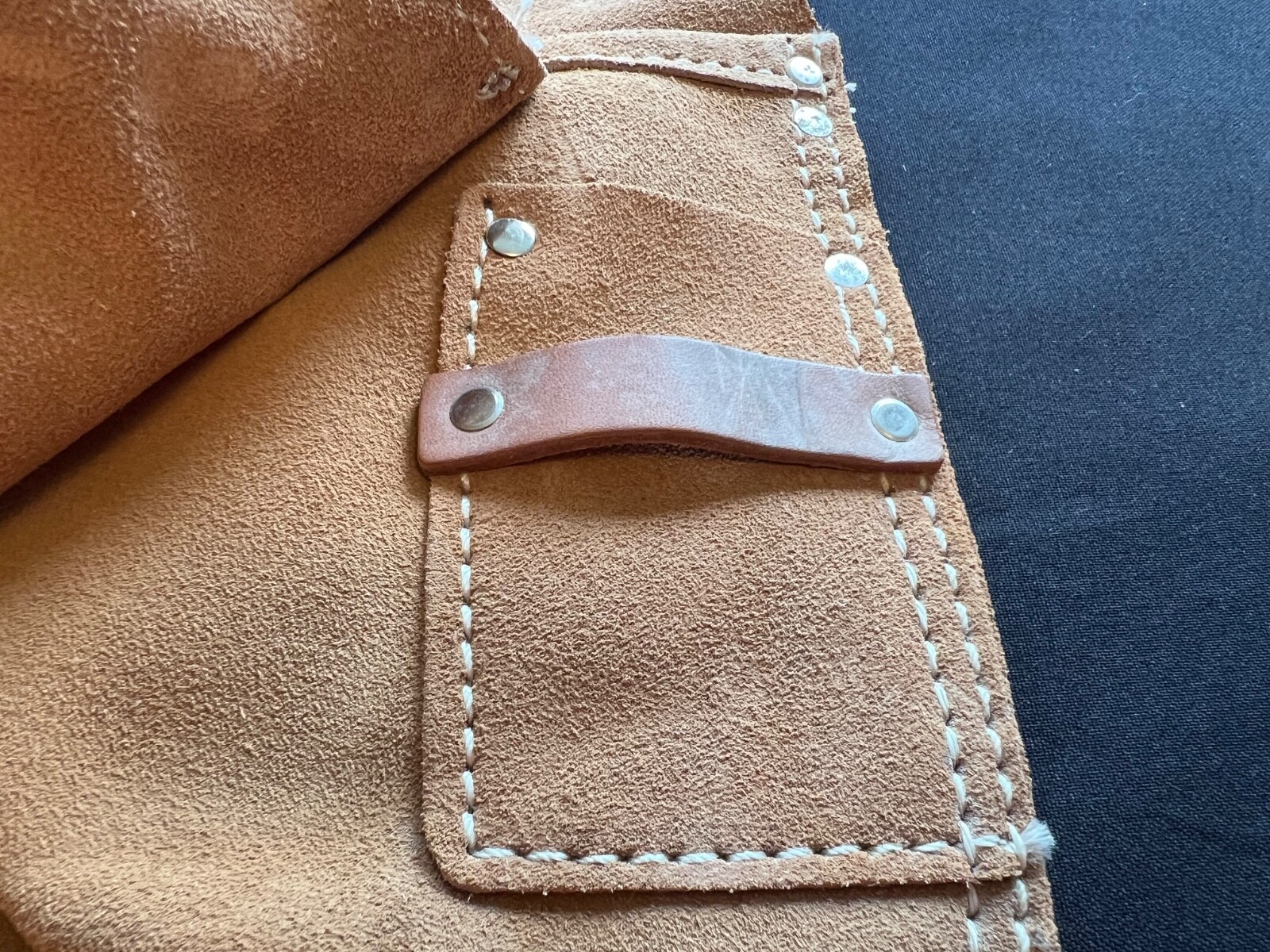 Nicholas #489WB Split Cowhide Tool Belt Pouch + Nicholas #439 Hammer Holder