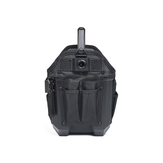 TOUGHBUILT Large Black Polyester 16-in W x 11.02-in D x 13.78-in L Tool tote