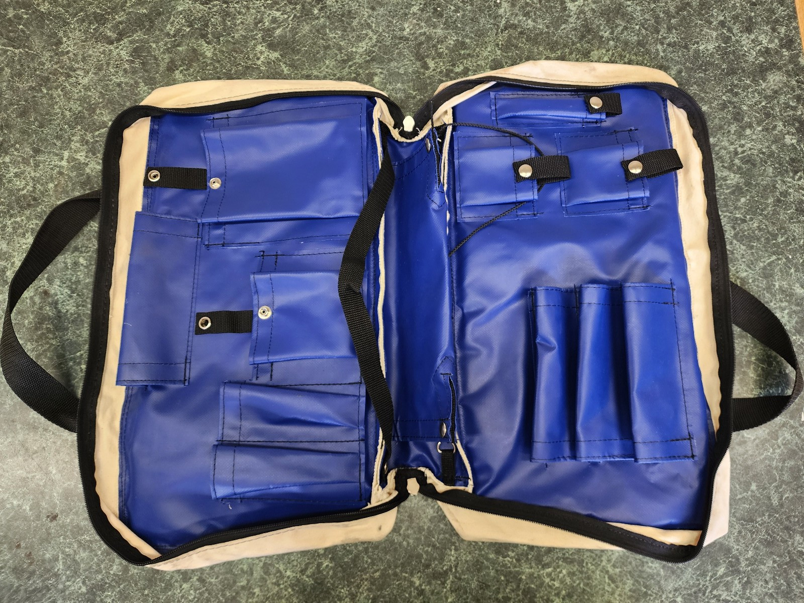 RIPLEY COMPANY CANVAS HEAVY- DUTY TOOL BAG MADE IN USA