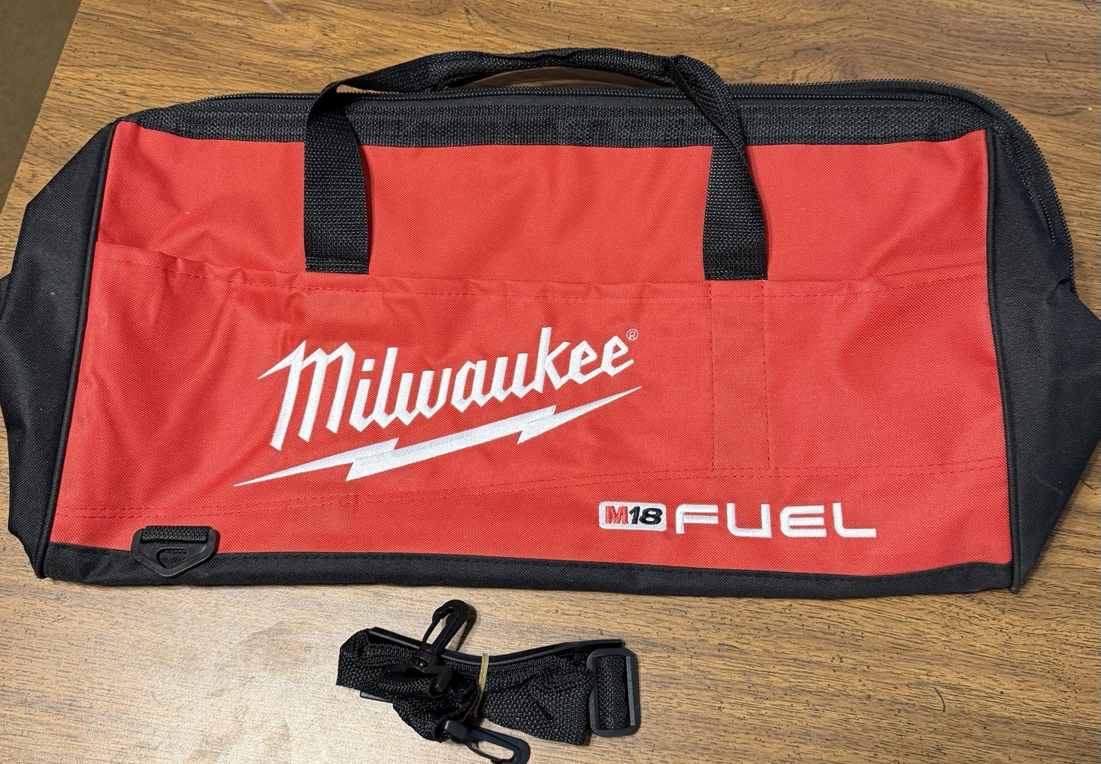 New Large FUEL Milwaukee 22″ Heavy Duty Canvas Tool Bag/Case, M18 12 14 18 Volt