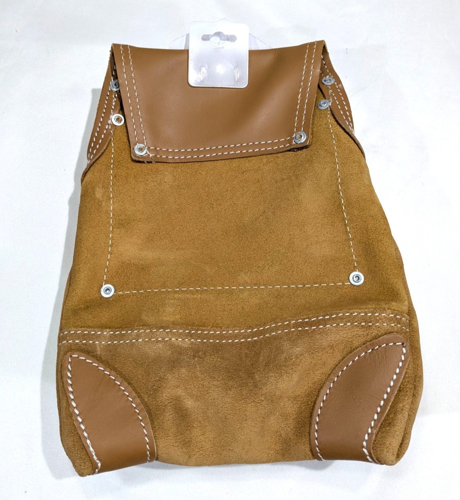 McGuire-Nicholas 689 MB 10-Pocket Pro Carpenter Pouch In Tan Full Grain Leather