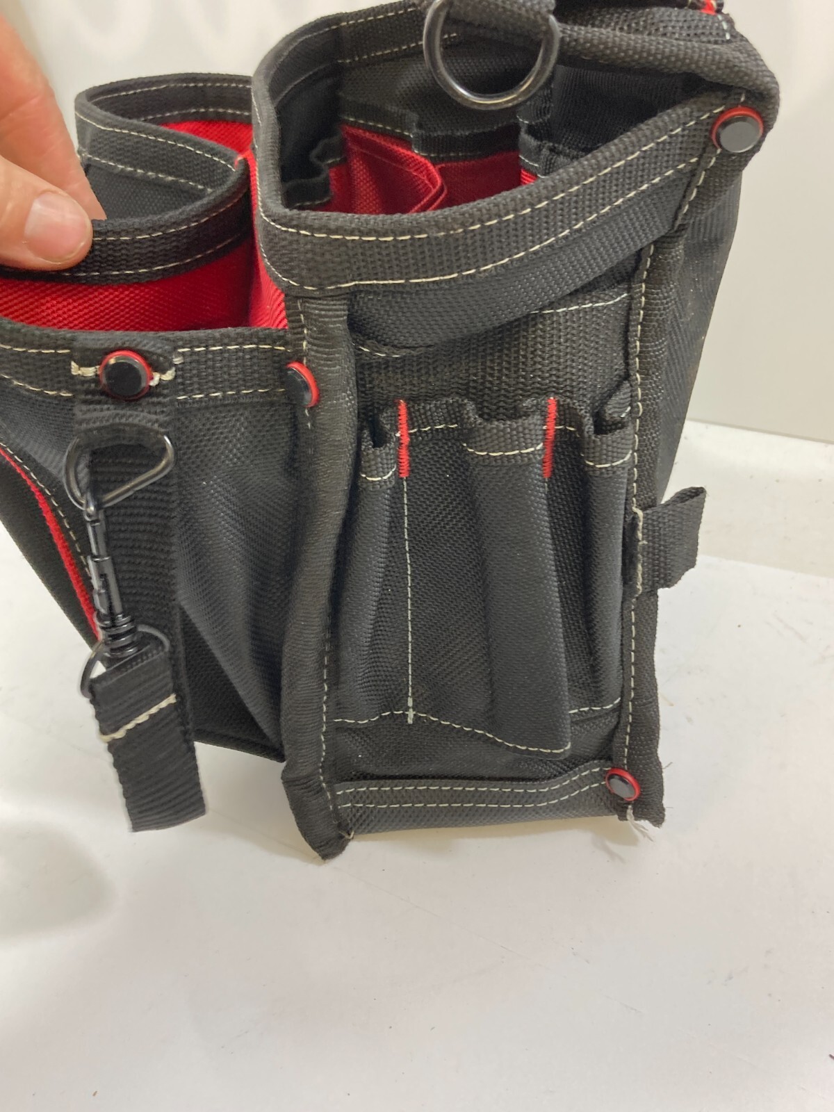 BAUER 12 pocket SmallFramers Tool Pouch~Carpenter~wood worker Pre-Owned