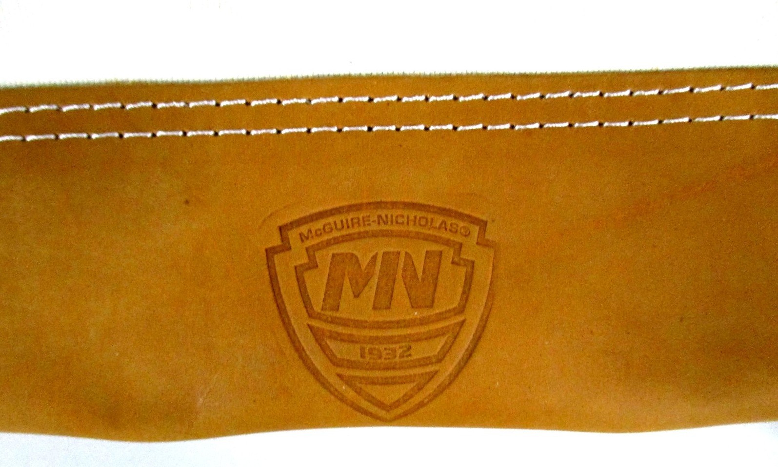 McGuire Nicholas 24″ Mason Bag heavy duty canvas w/ Full grain leather bottom