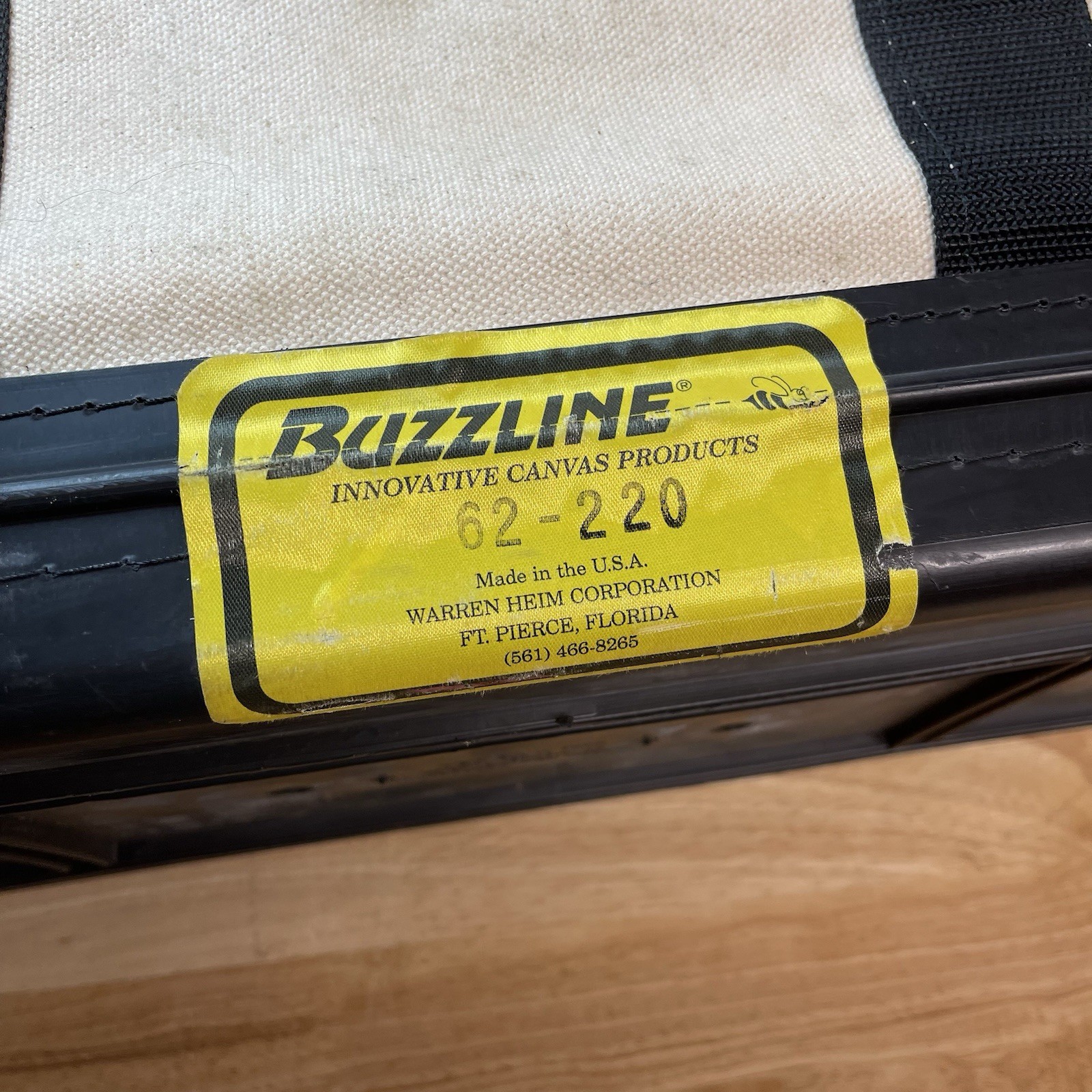 Warren Heim Corp. BUZZLINE 62-220 Lineman Industrial Tools Canvas Bag