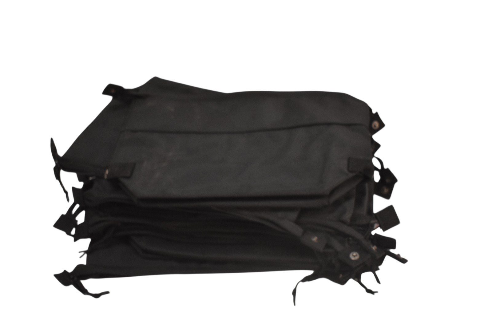 18 Pack 13″x7″ Tool Pouch Large Black Zippered Organizer Storage Pouches Bags