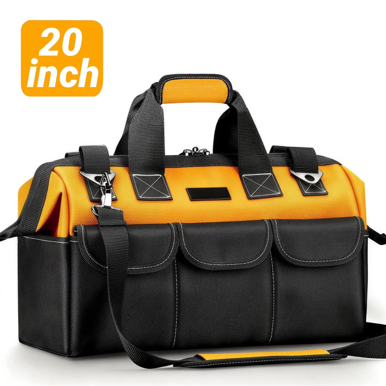 GOCHIFIX 20″ Heavy Duty Tool Bag Organizer w/ Strap Yellow FREE SHIP