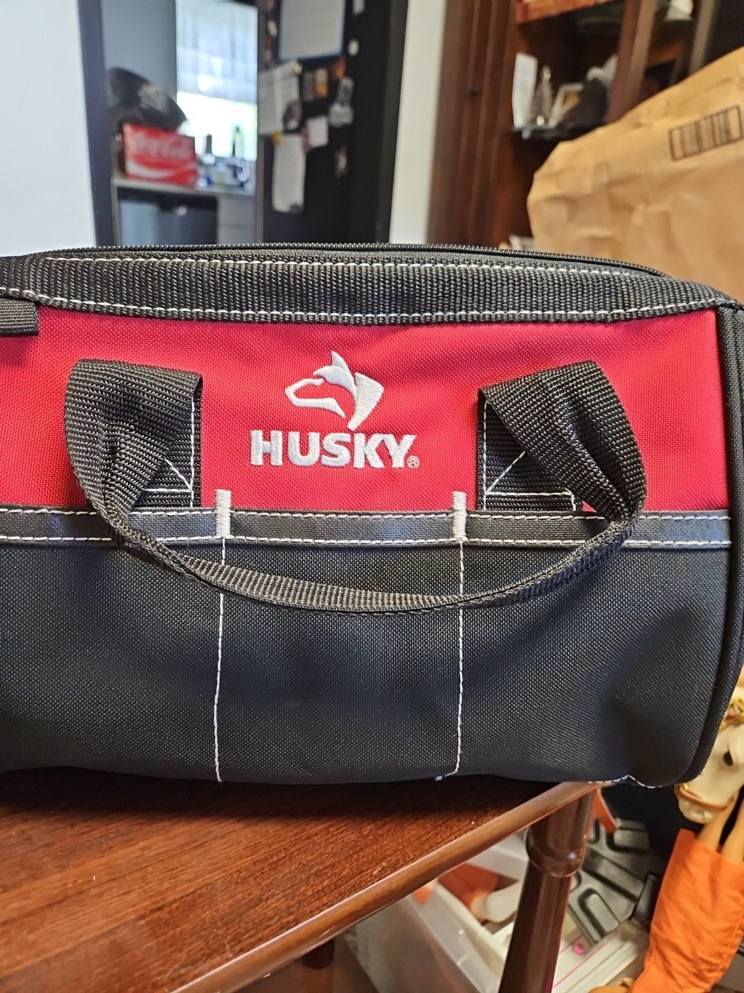 Husky – 82070N13 – 12 in. Tool Bag Storage Organizer Carrying Casep53