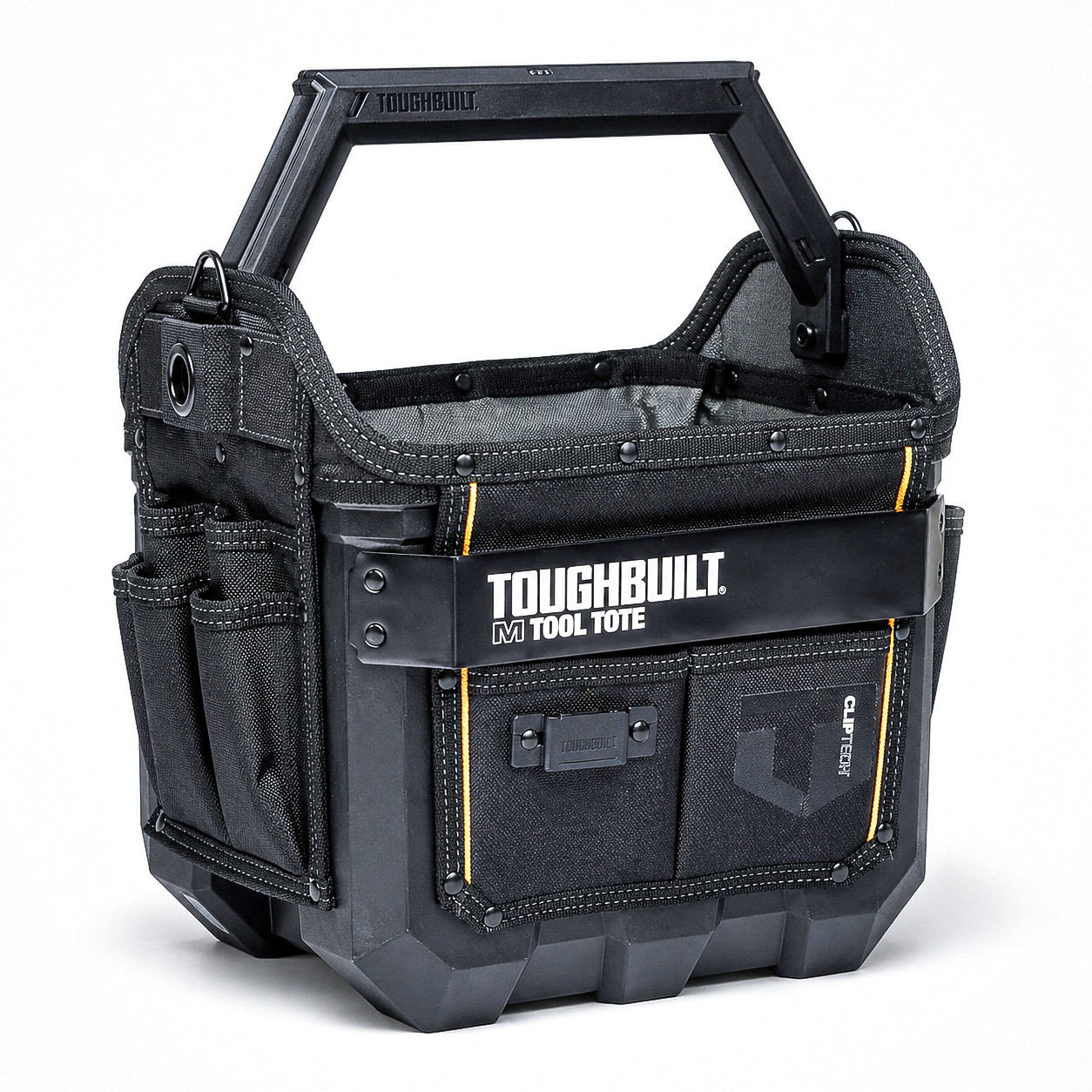 Toughbuilt 12″ Pro Heavy Duty Tool Bag Tote 31 Pockets Wide Opening Work Gear
