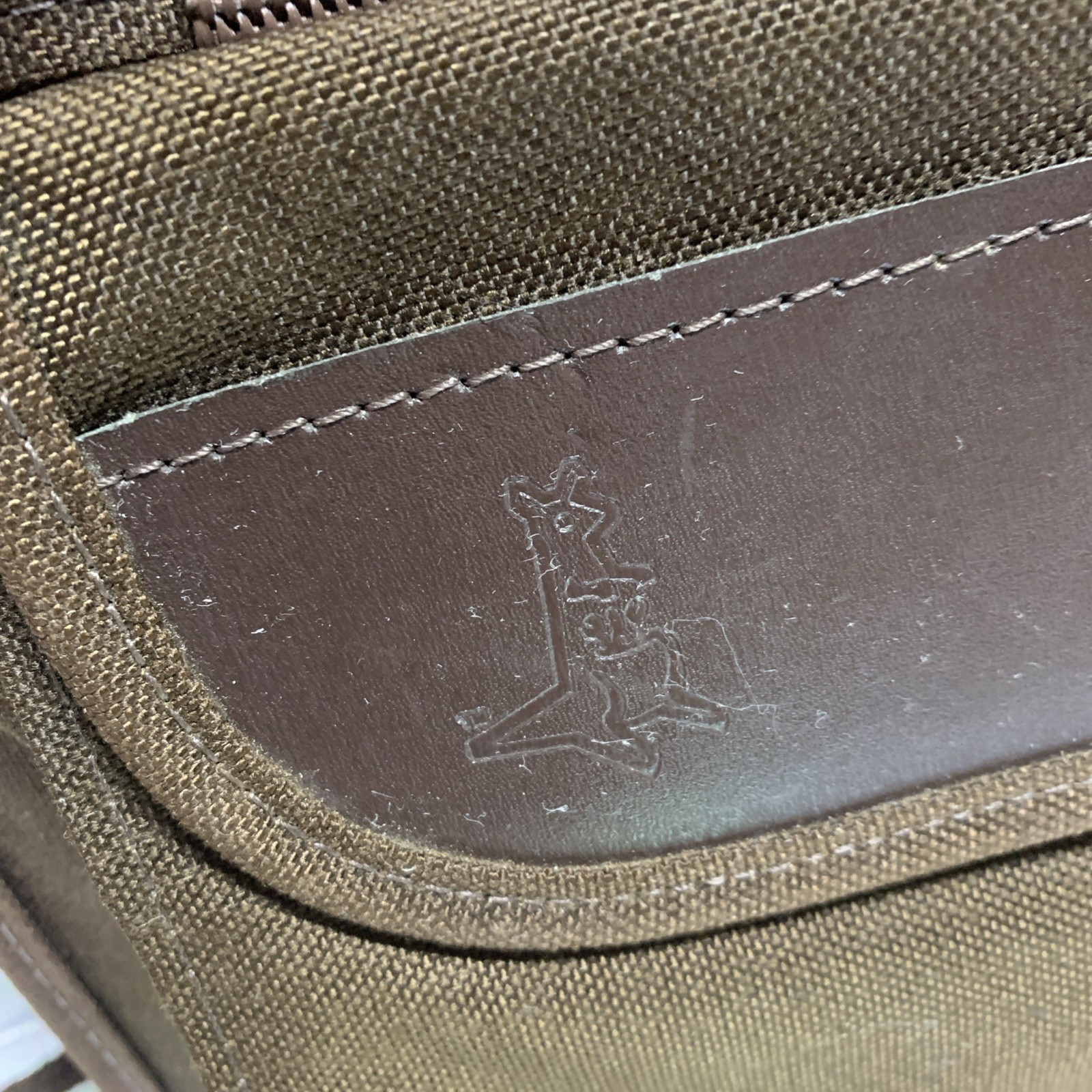 vintage double-sided Jensen Tools soft-sided canvas/Cordura technician case