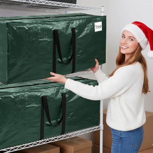 EverMerry Moving Bag, Christmas Tree Bag Fits Up to 7.5 Ft 7.5 FT Green