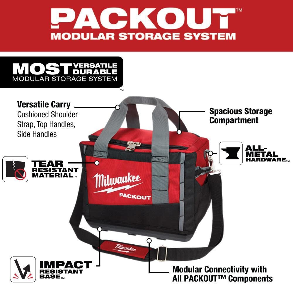Milwaukee 15 In. Packout Tool Bag
