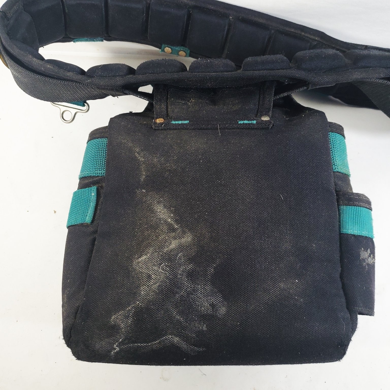Gatorback Tool Belt Pouch Padded Black Teal Contractor Force