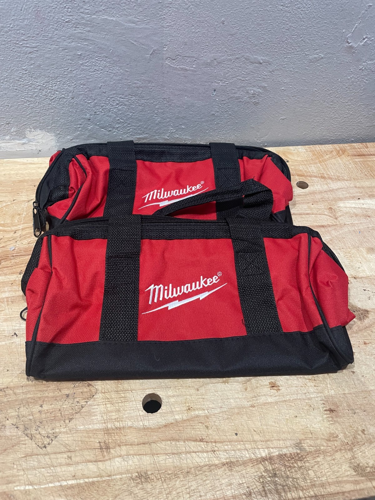 Milwaukee M12 13″ x 7″ x 5″ Contractor Subcompact Tool Bag Canvas Case 12V ( 2 )