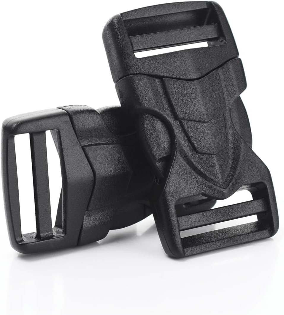 6 Pack 3/4″ Buckles for Strap Quick Side Release Buckles Replacement