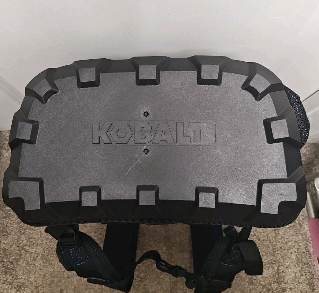 Kobalt Tool Backpack Hard Molded Base FFE 33 Pockets 19*15*8 #2416964