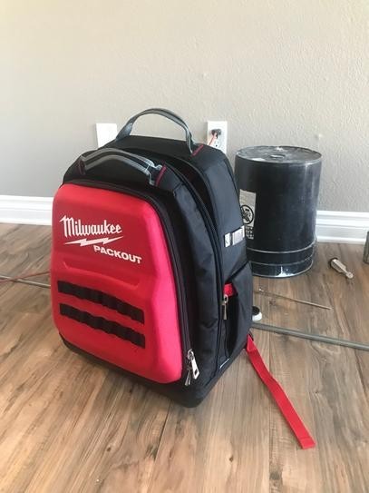 Milwaukee 48-22-8301 48-Pocket Tear-Resistant PACKOUT Modular Storage Backpack