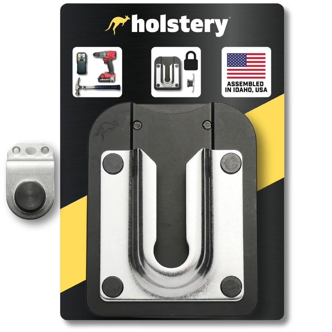 Universal Tool Holster Gravity Lock Clip Belt Holder for Drills Impacts