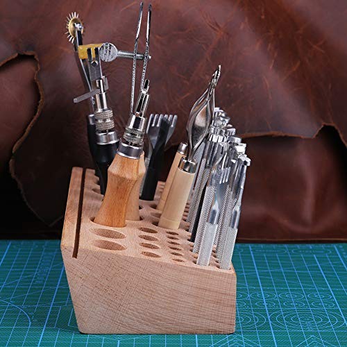 68 Styles Leather Tool Holder Rack – Professional Punch Craft Organizer for Leat