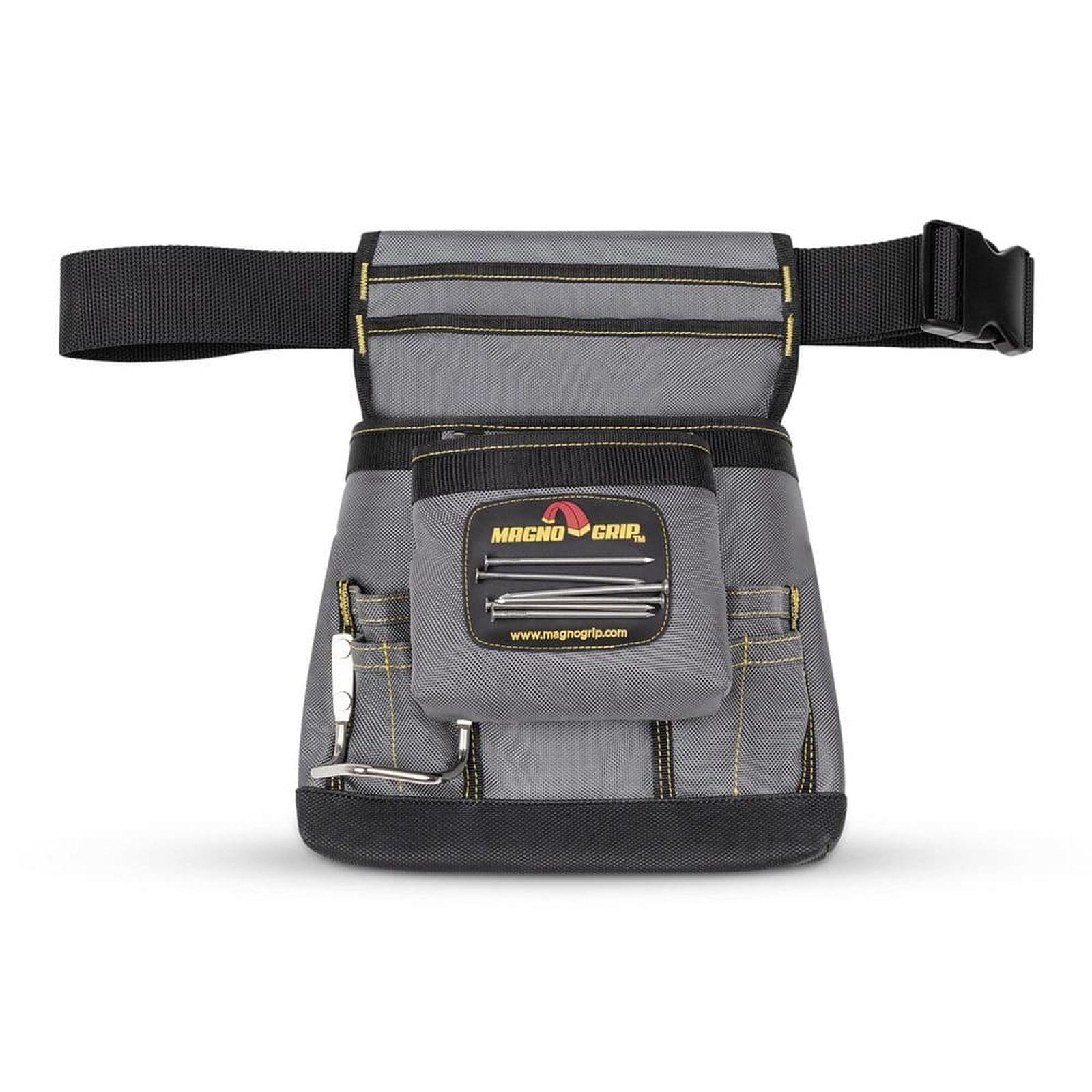 MagnoGrip 11 in. 10-Pocket Magnetic Tool Pouch with Belt