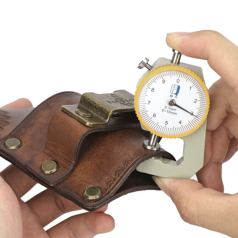 Tourbon Leather 3-in-1 Tools Belt Pouch Hammer Holster Tape Measure EDC Holder