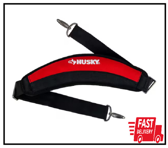 Husky 3.5 in. Detachable Padded Tool Bag Shoulder Strap