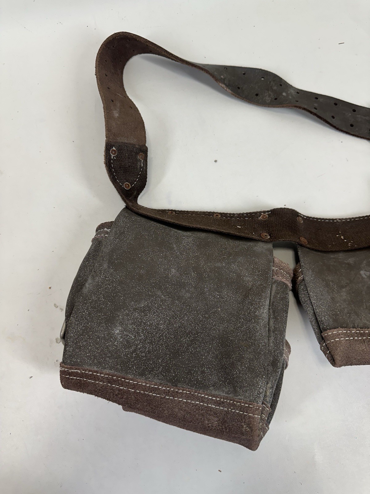 Estwing 14 Pocket Leather Framer’s Tool Belt Pouch Apron Set 94746