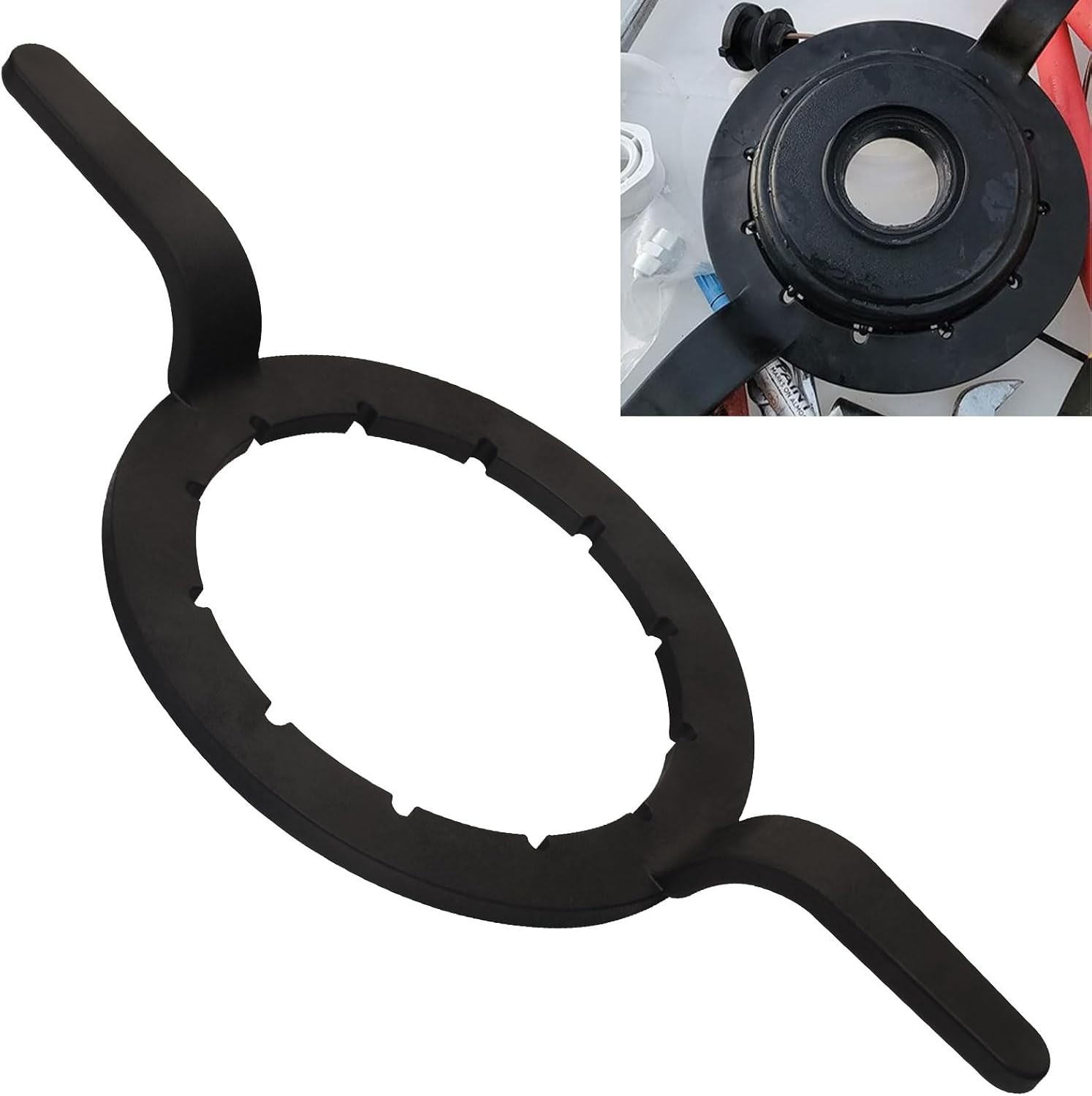 6″ Heavy-Duty IBC Tank & Industrial Tote Cap Wrench Tool