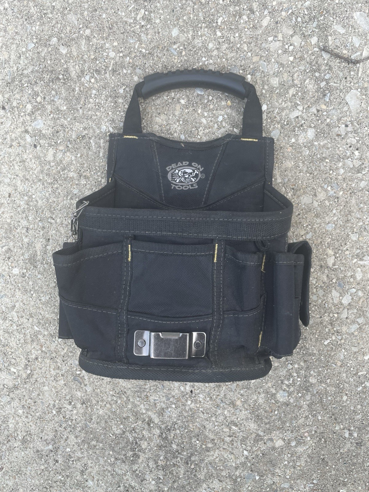 Dead On Tools Utility Electrician Professional Tool Pouch Black
