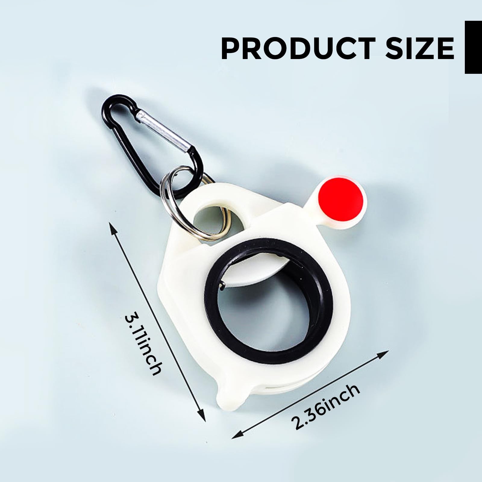 Zip Tie Holder Cable for Tool Belt Strong Efficient White