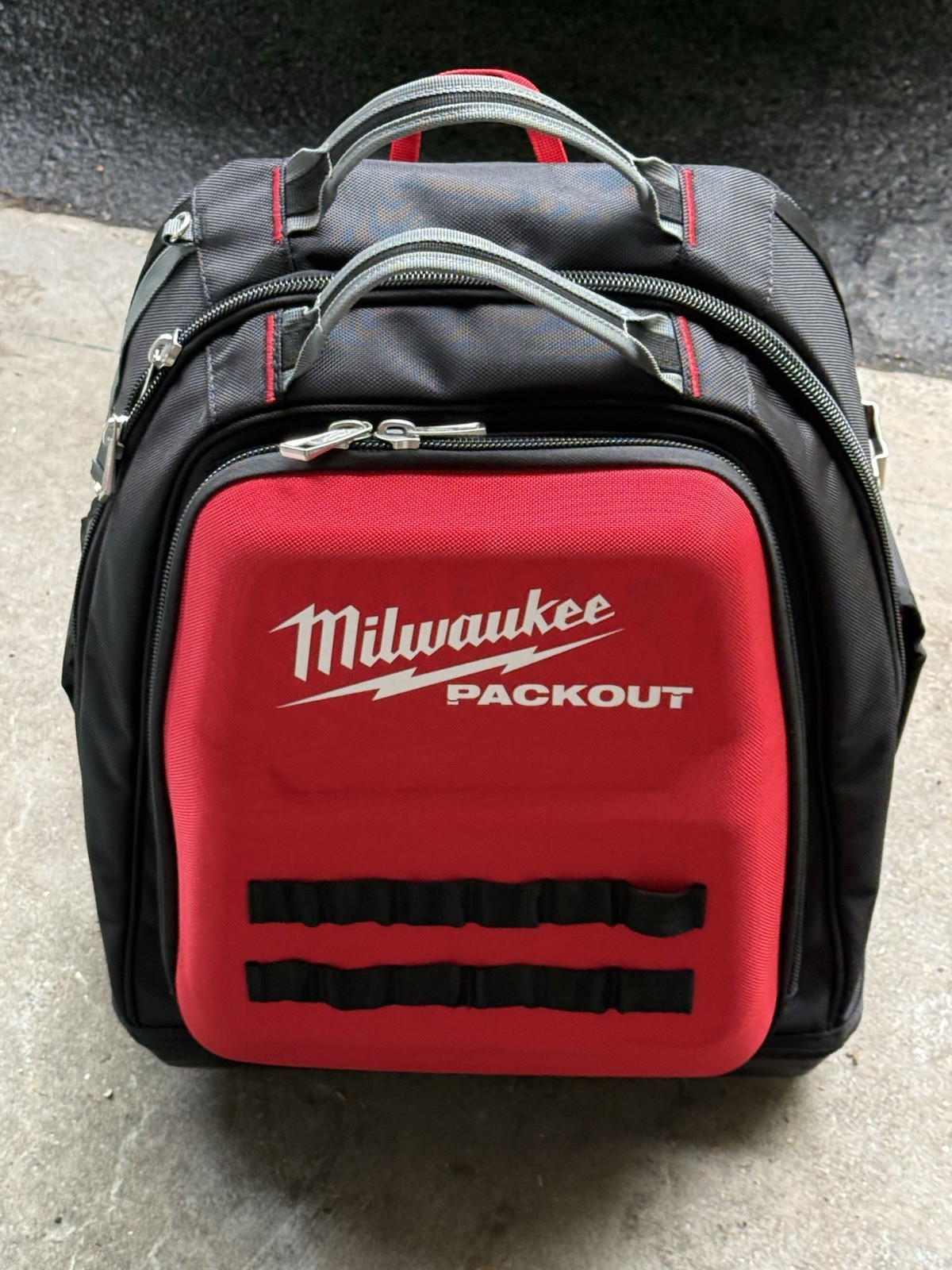 Milwaukee PACKOUT Impact Resistant Polymer Backpack, 48 Pockets