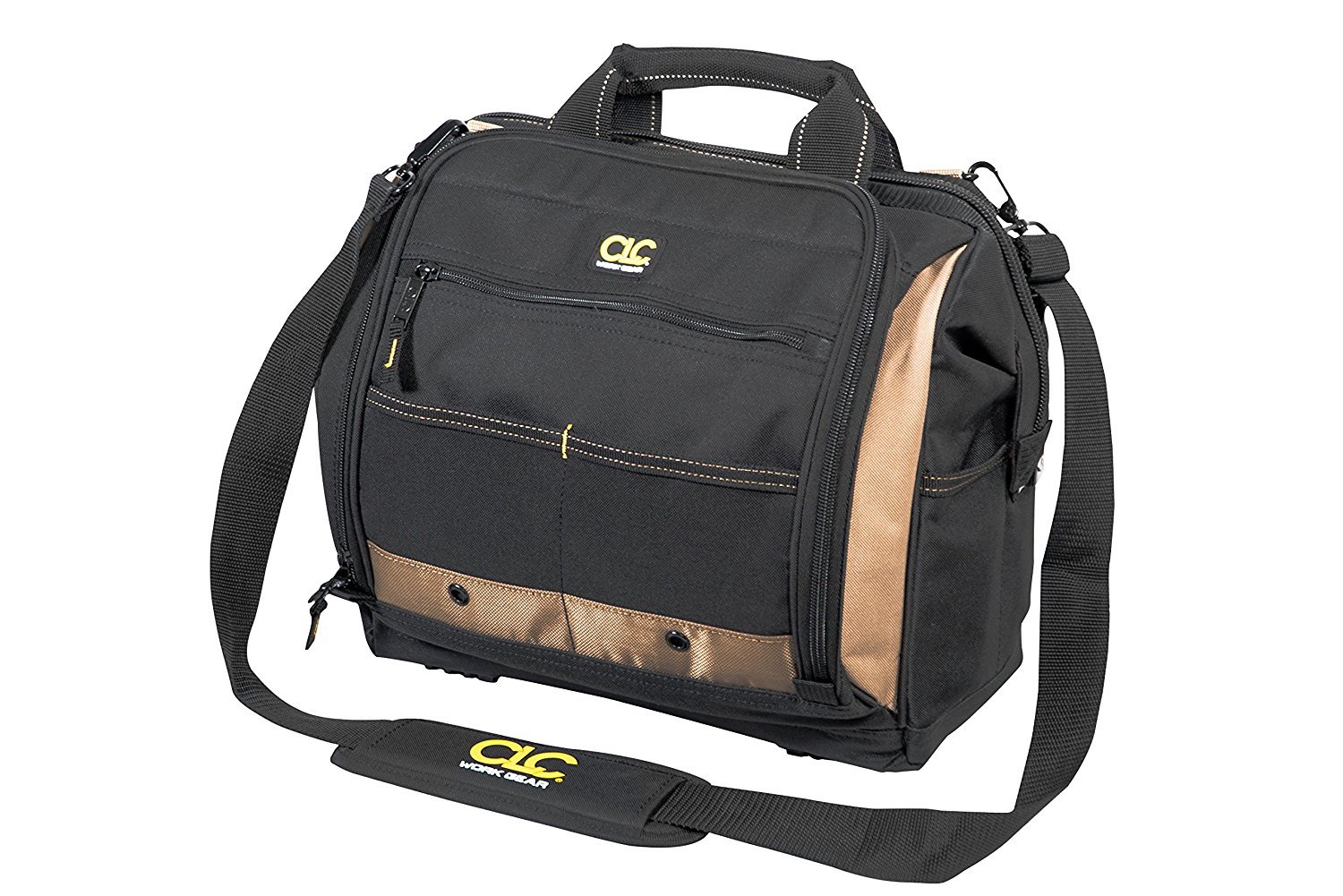 CLC Custom Leathercraft 1537 Multi-Compartment Tool Carrier, 30 Pockets, 13 Inch