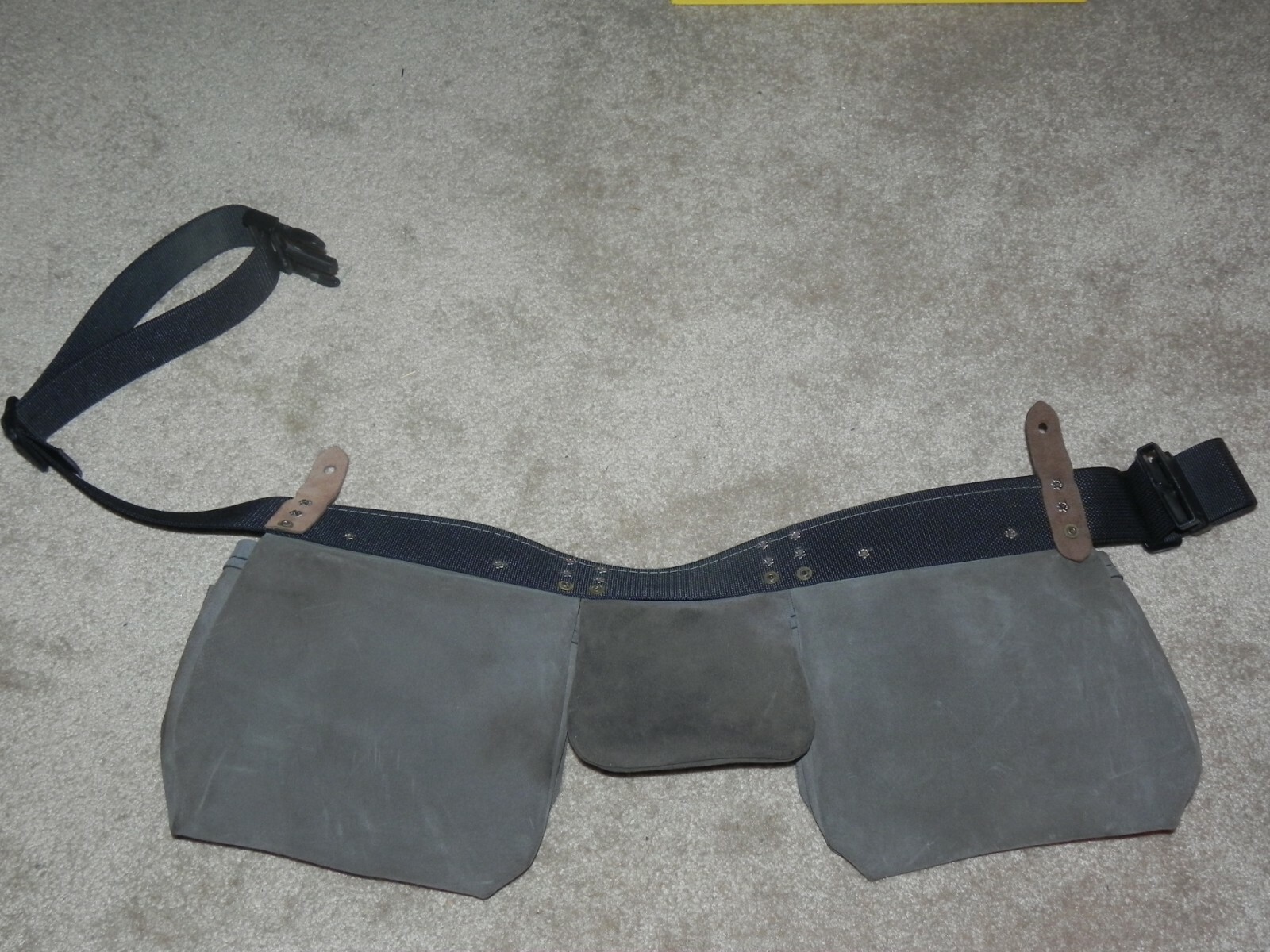 ABCO Work Gear ~ LEATHER CARPENTER, FRAMER TOOL BELT – Free Shipping!