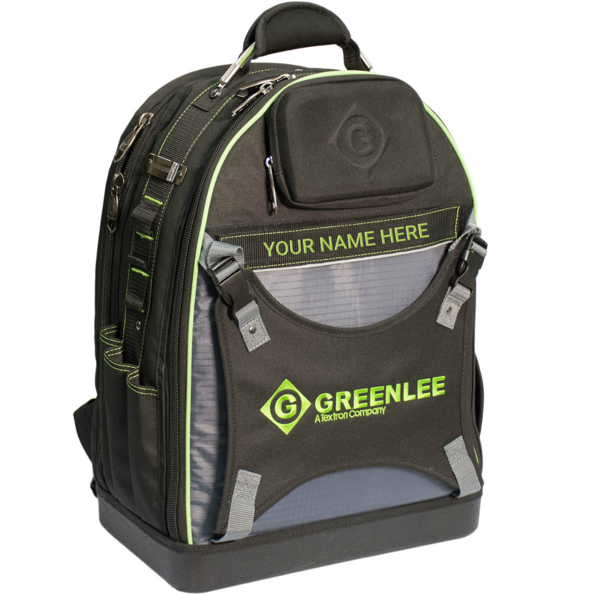 Greenlee 0158-26 Professional Tool Backpack, 30 Pocket/Black, Poly/Nylon Ripstop