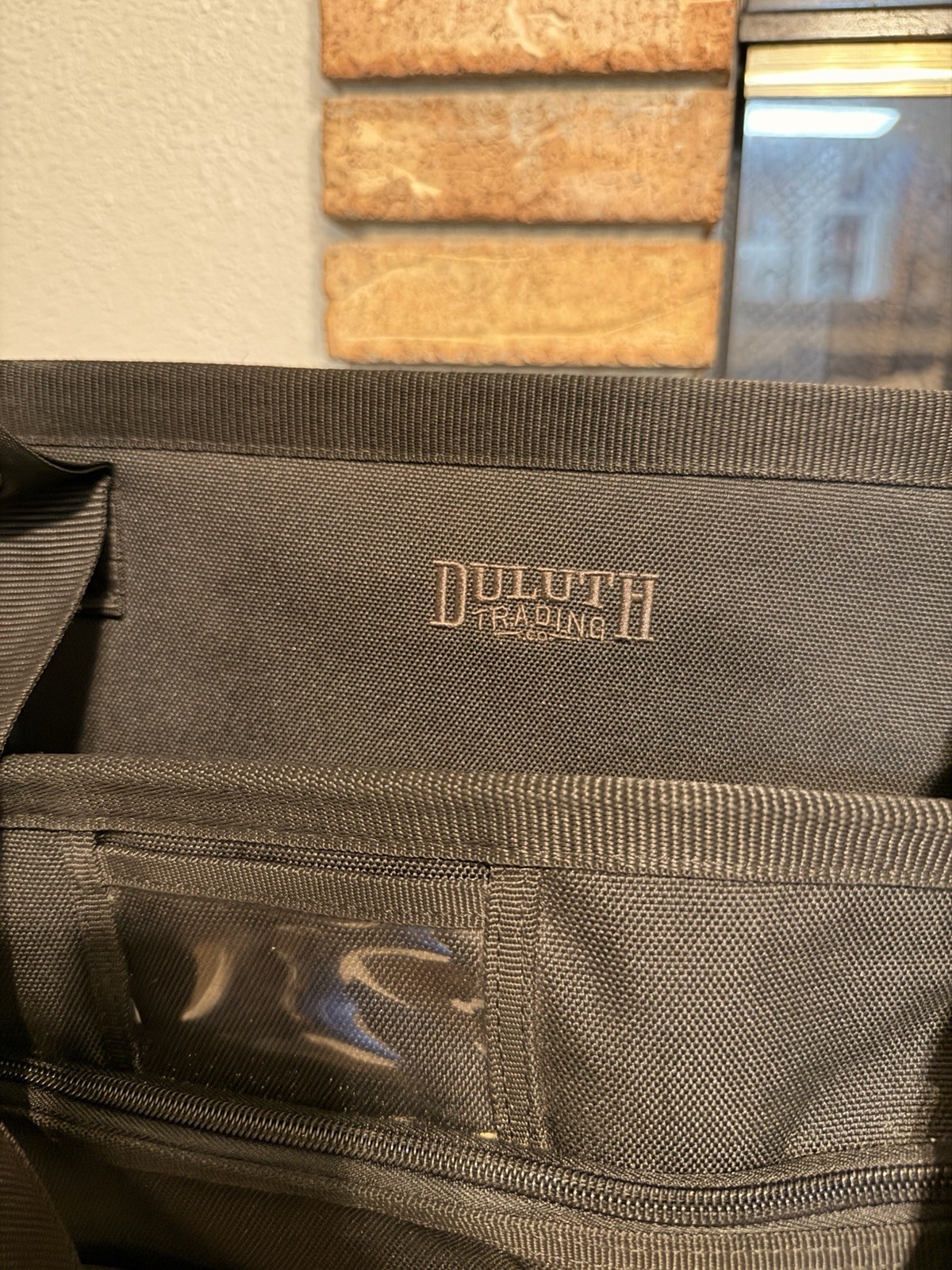Duluth Trading Hanging Truck Car Seat Tool Organizer Work Heavy Canvas Black