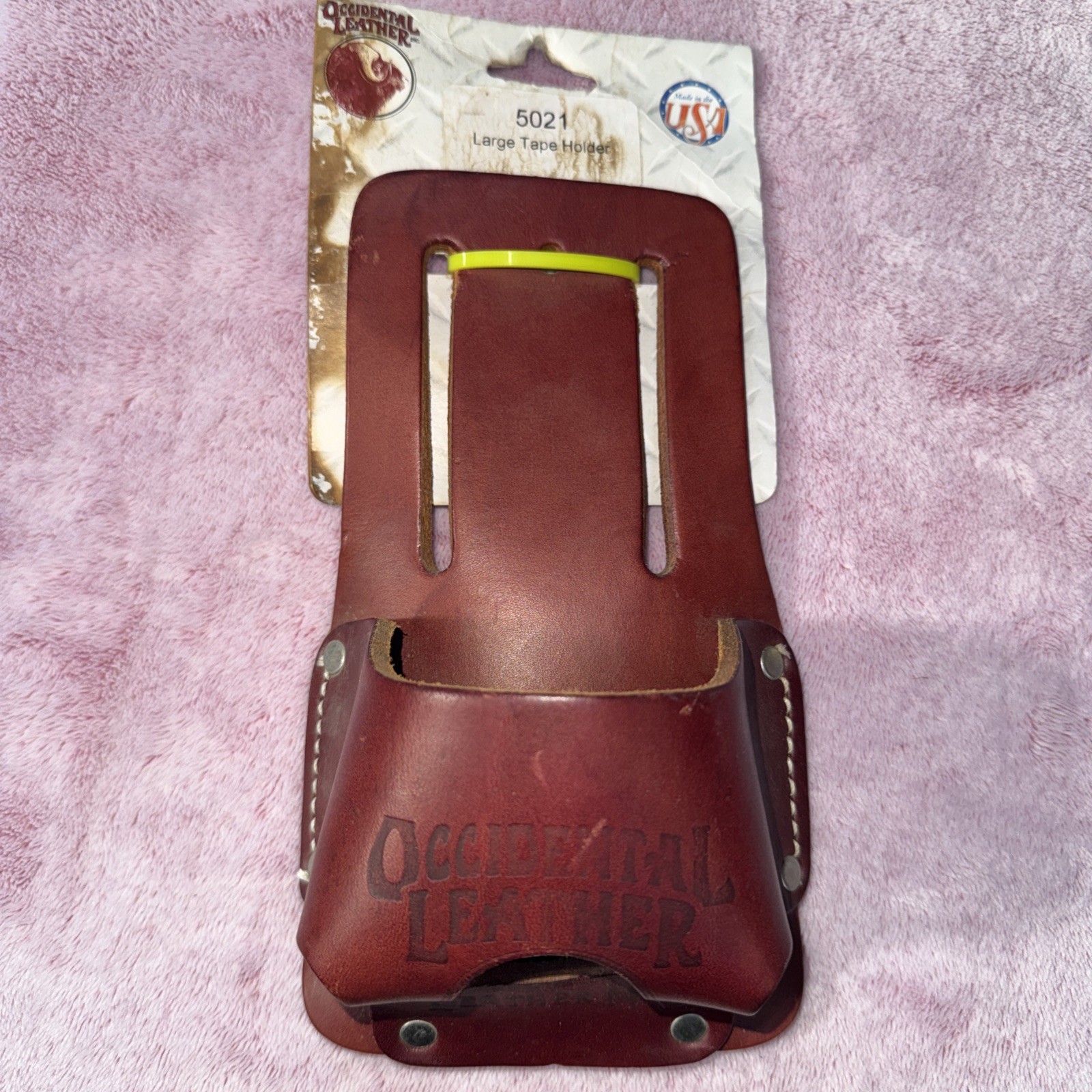 Occidental Leather Large Tape Holder 5021 NEW