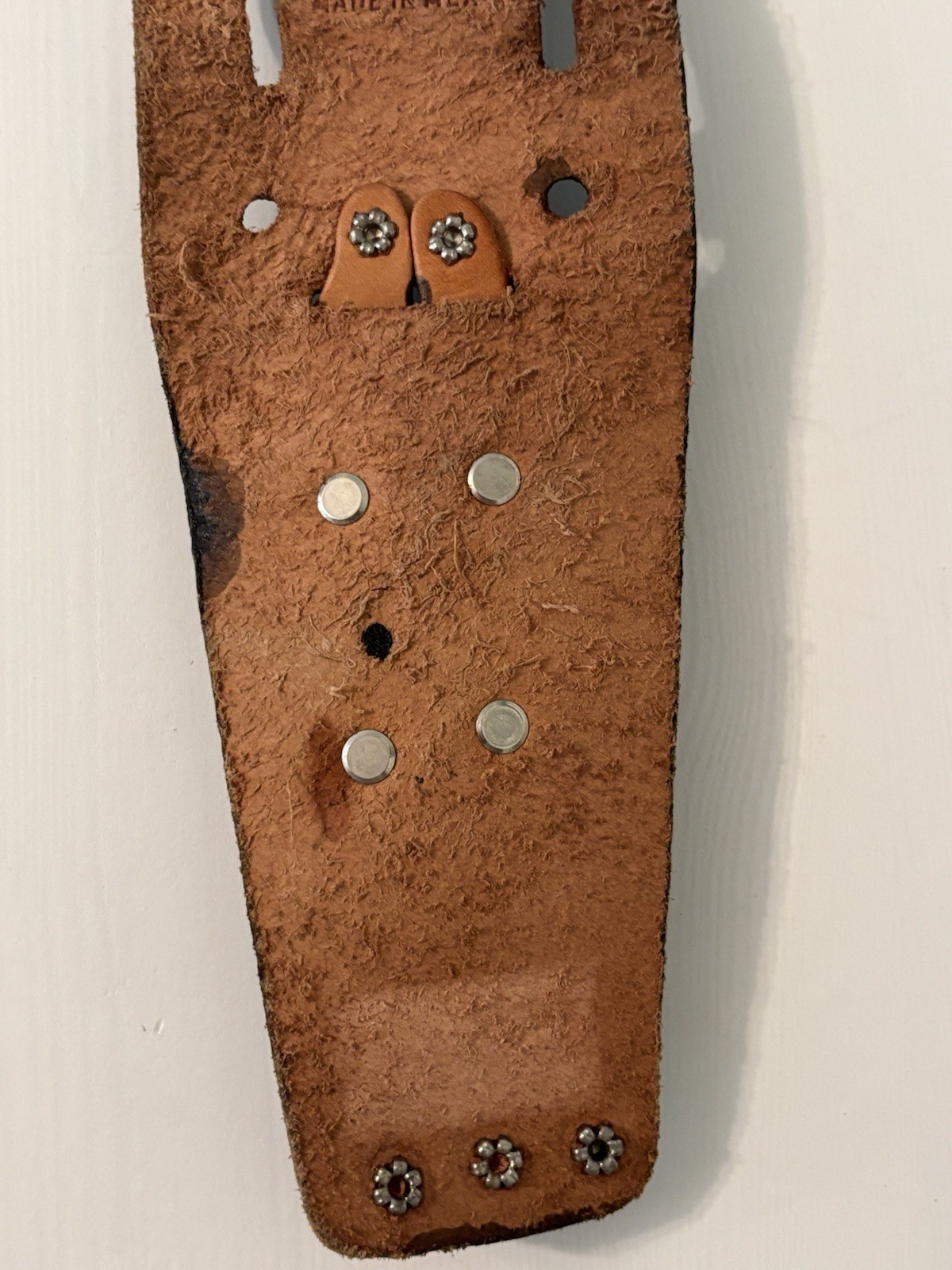 AWP Brown Leather Holder Utility Knives Pliers Belt Loop L-453
