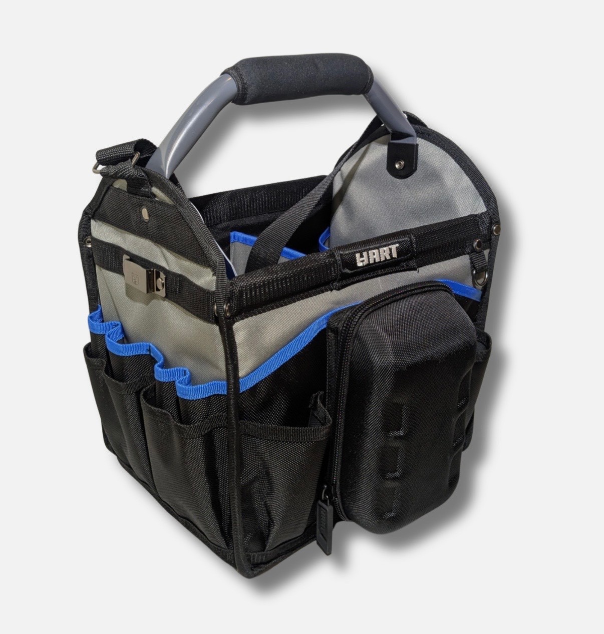 HART 12-inch Tool Tote with Rotating Handle