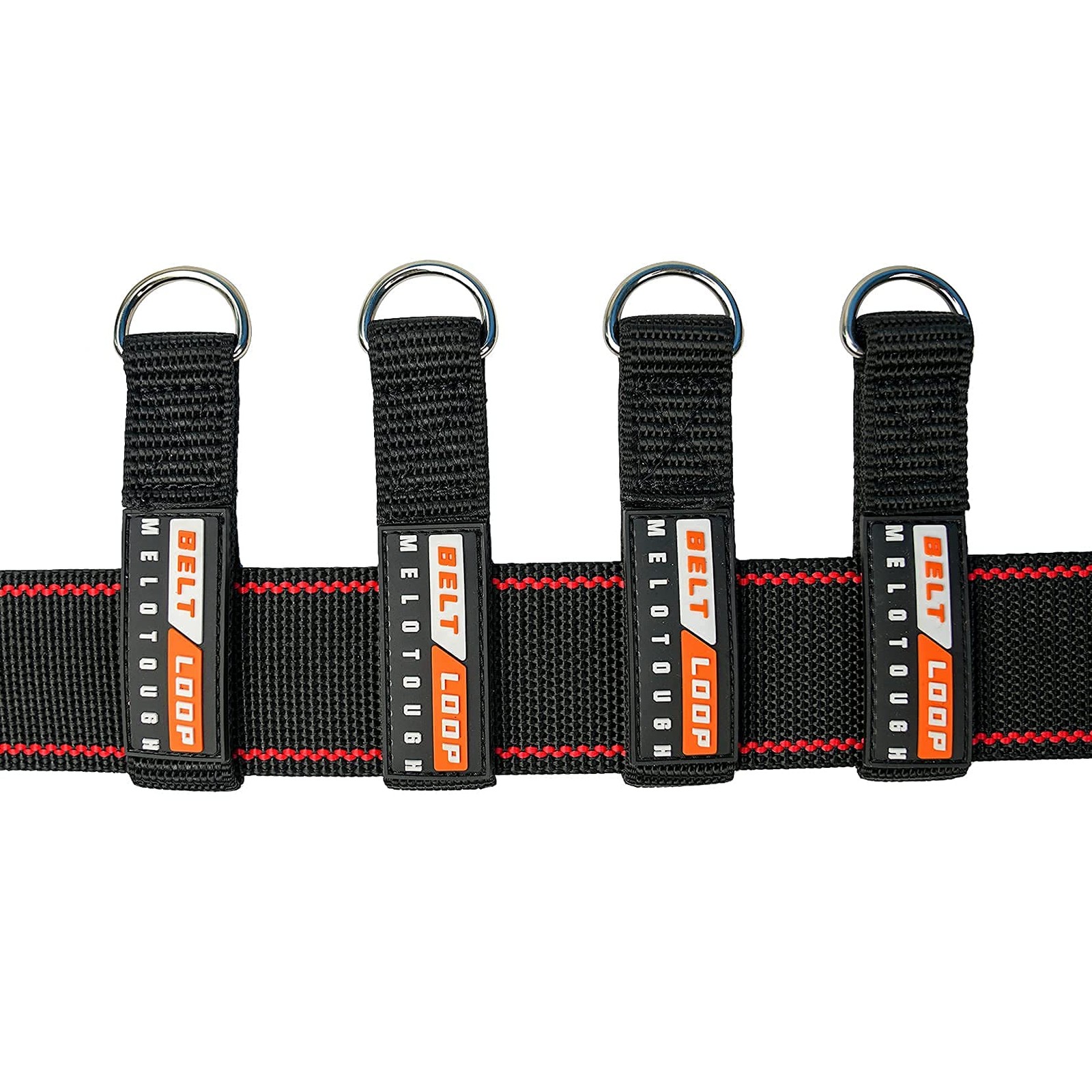 Heavy Duty Suspenders Loop Attachment for 2.25-2.5″ Belts, 4 Pack