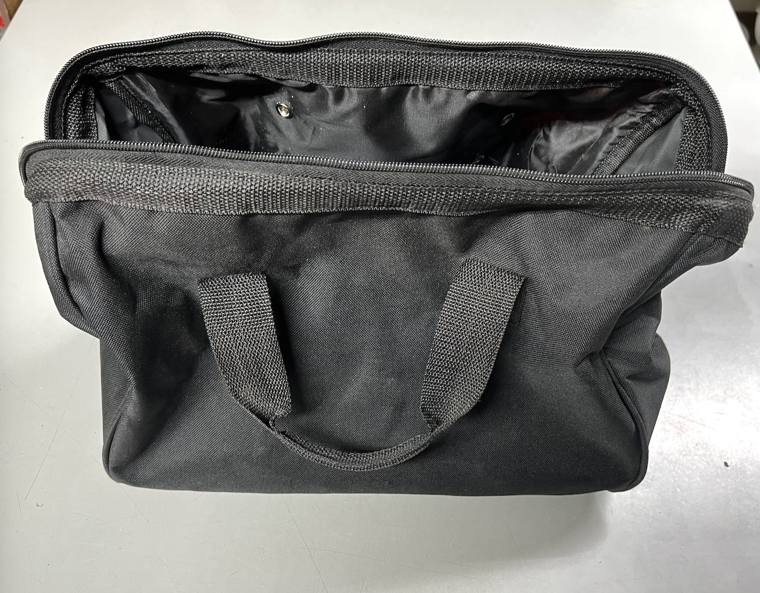 DeWalt Tool Tote Storage Organizer Bag – 15″x11″x9.5″ – Yellow + Black – Canvas
