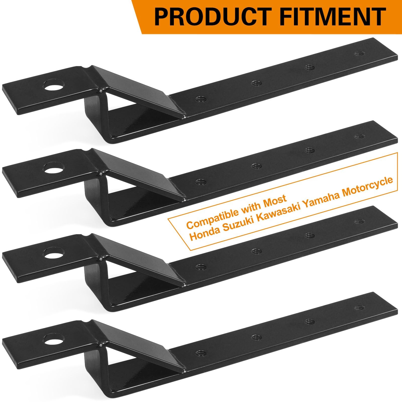 Adjustable Universal Hard Saddle Bag Mounting Bracket Kit fit for Harley Davi…