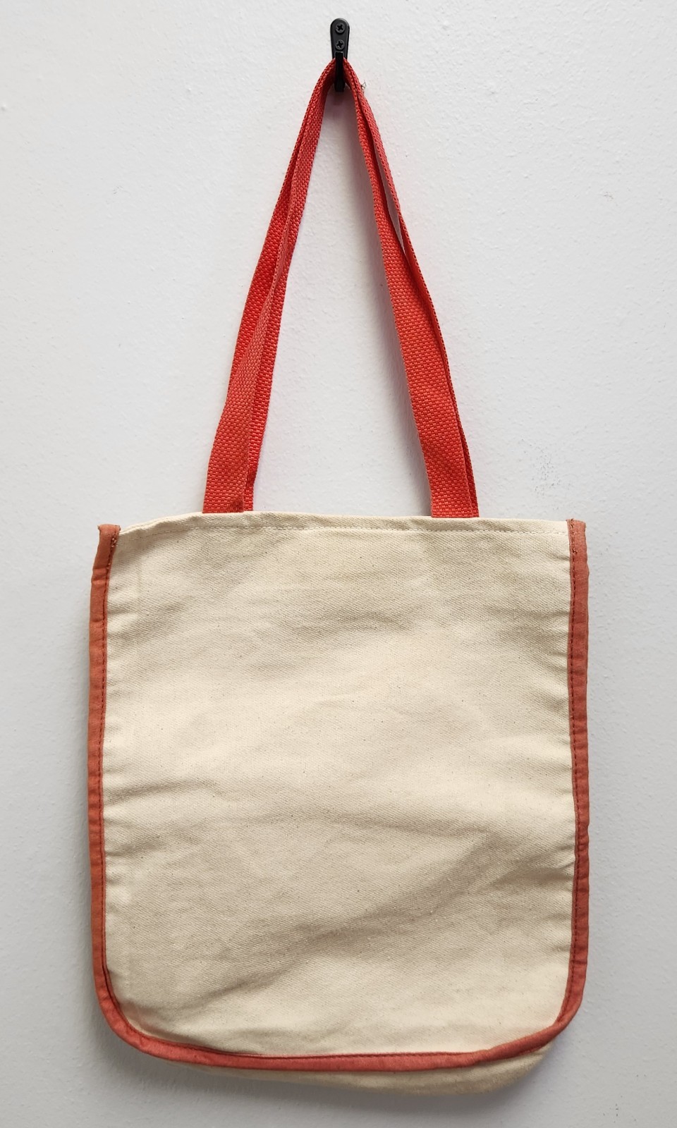 Vintage Mac Tools Canvas Tote Bag Red Logo Promotional Automotive Collectible
