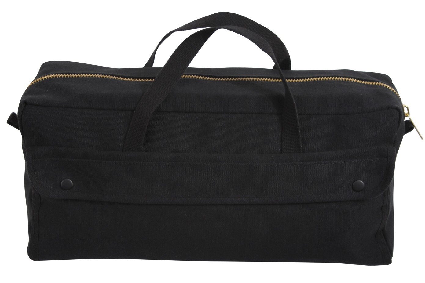 Black Canvas Professionals BIG Tool Bag Brass Zipper Contractor Painter Mechanic