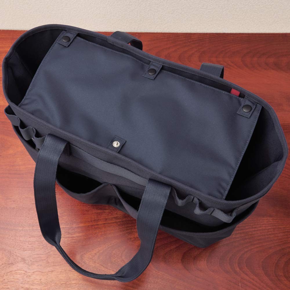 Lihit lab. CORDURA Tool Bag Vertical Navy A7751-11