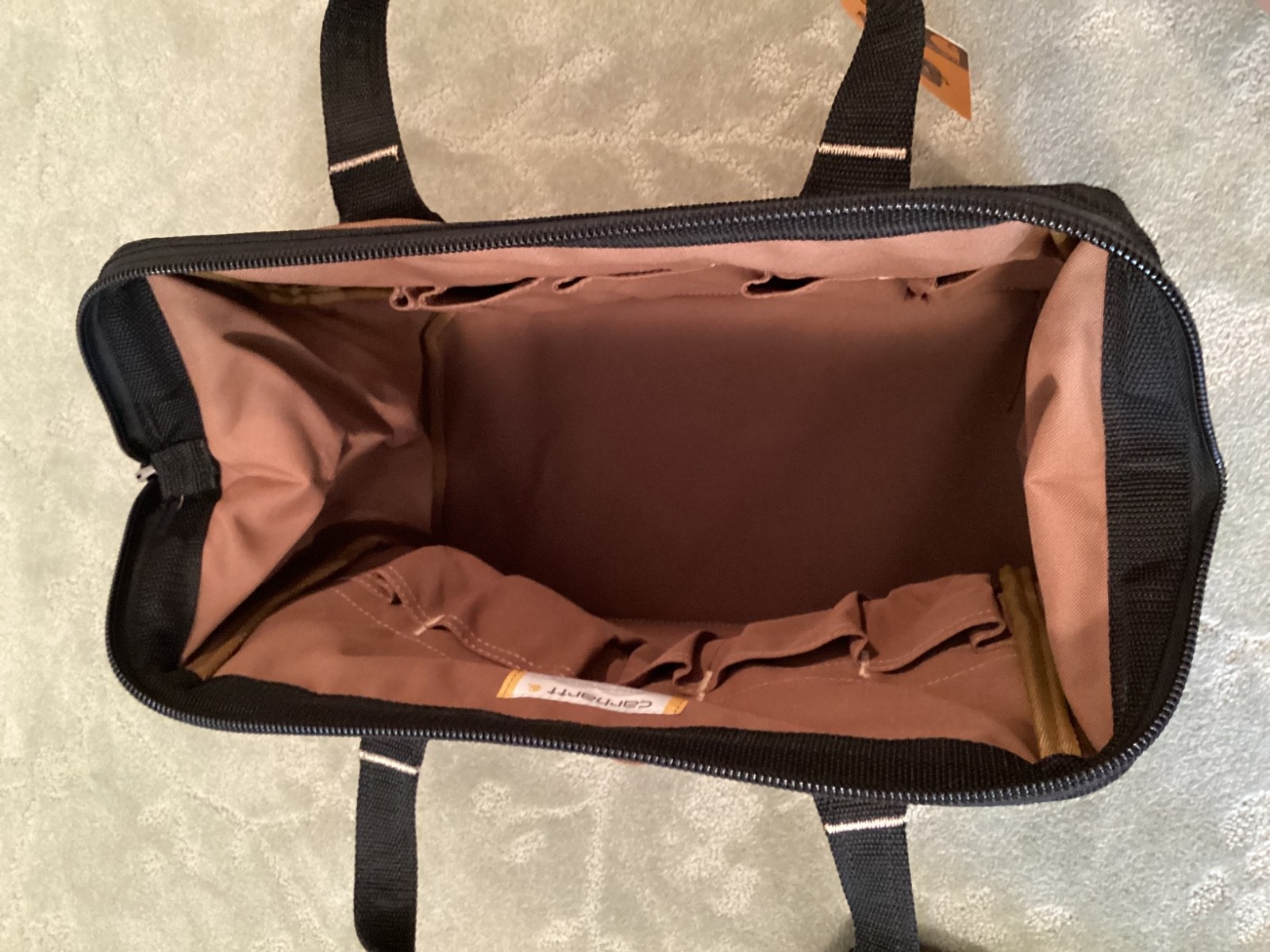 Carhartt Legacy Series 14 Inch Tool Bag Carhartt Brown and Black NWT
