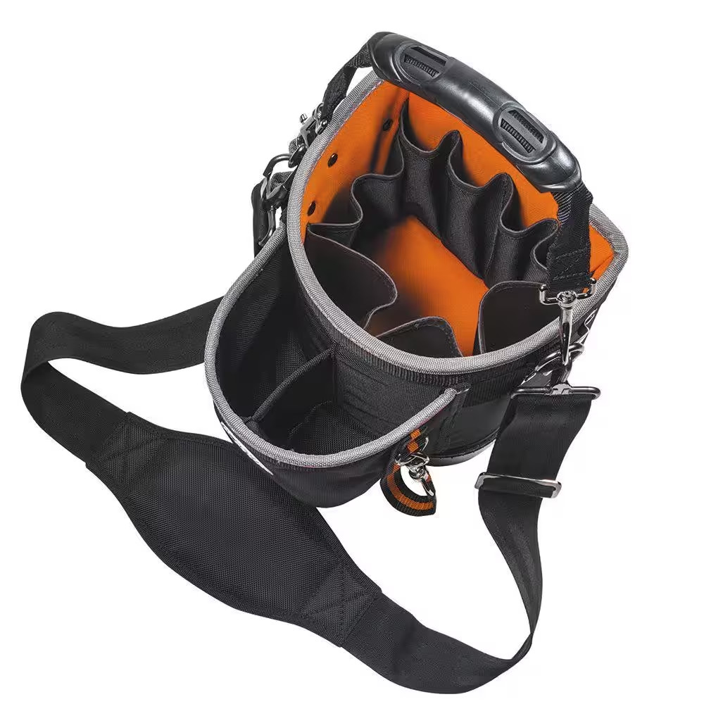 NEW Durable Tradesman Pro Shoulder Pouch Tool Bag 14 Pockets 10 inches