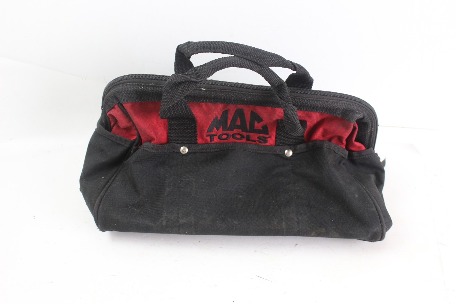 USED DIRTY Mac Tools Canvas Zippered Tool Bag w/Pockets MTB001 case pack