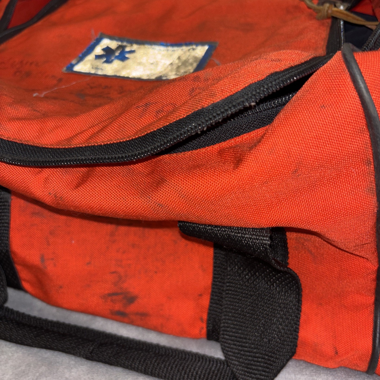 EMI 867 Pro Response Basic Bag, 14inLx9inW, Orange HAS MARKER WRITINGS 🔥‼️
