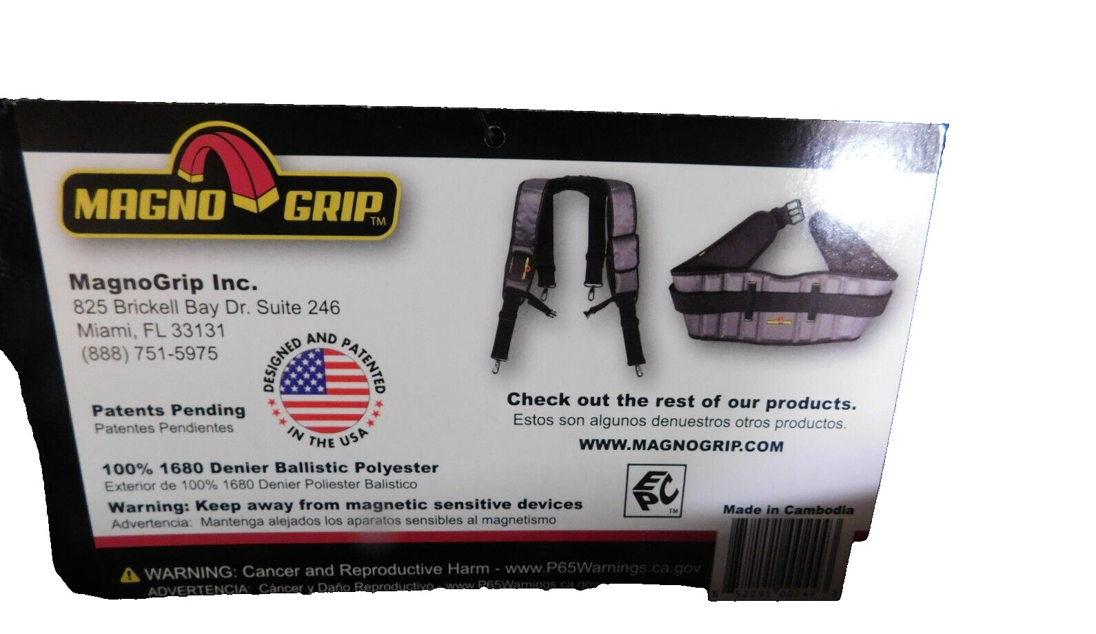 MagnoGrip 8-Pocket Tool Pouch
