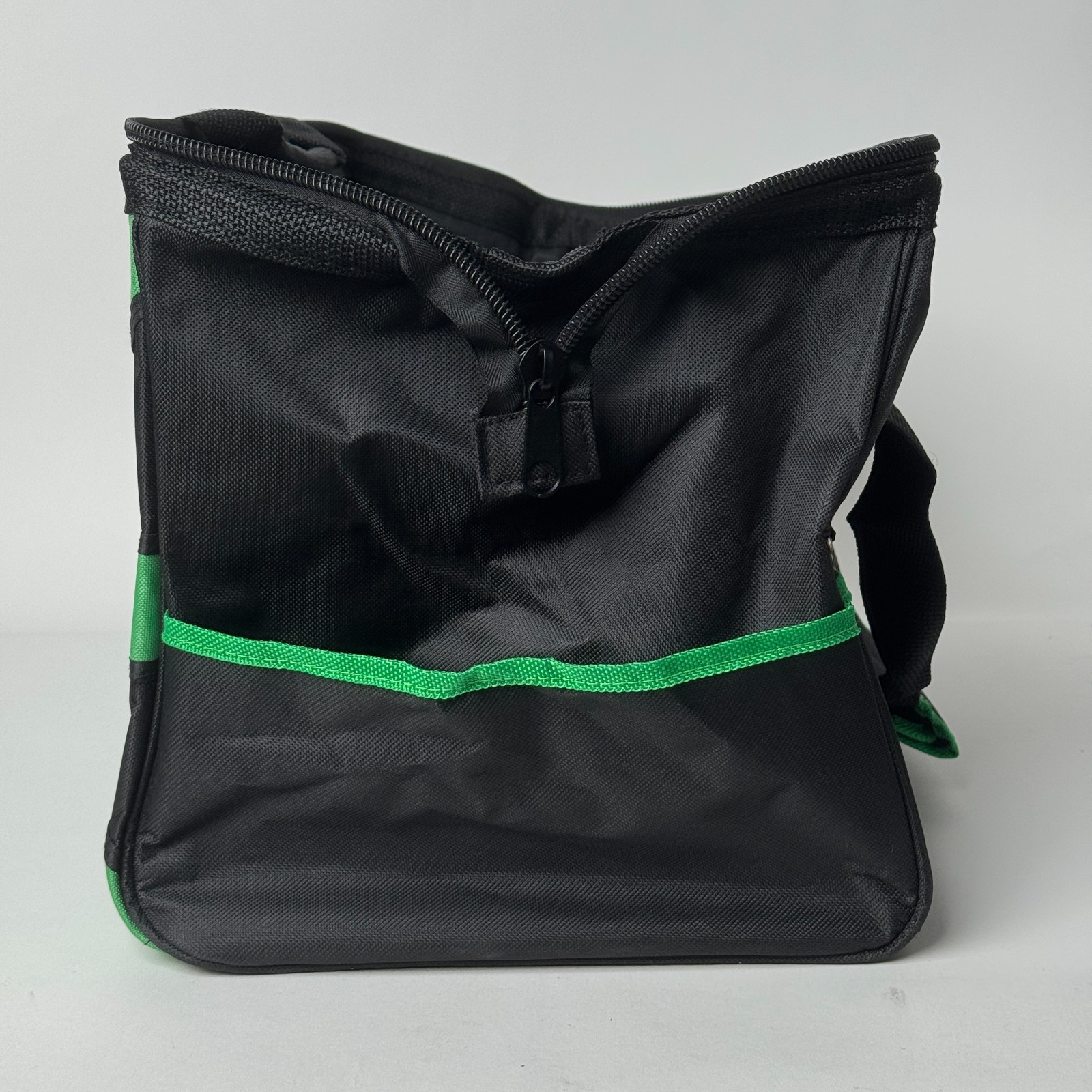 Metabo HPT 17x10X11″ Inside dims Contractor Canvas Tool Bag – Black/Green